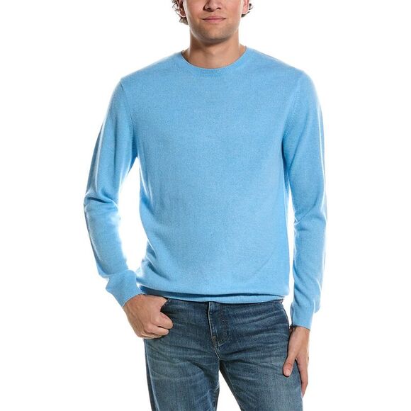 Forte MensClassic Crew Cashmere Sweater